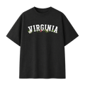 Collection 10 Virginia Essential Cotton T-Shirt - Black front