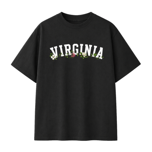 Collection 10 Virginia Essential Cotton T-Shirt - Black front
