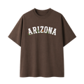 Collection 10 Arizona Essential Cotton T-Shirt - Coffee front