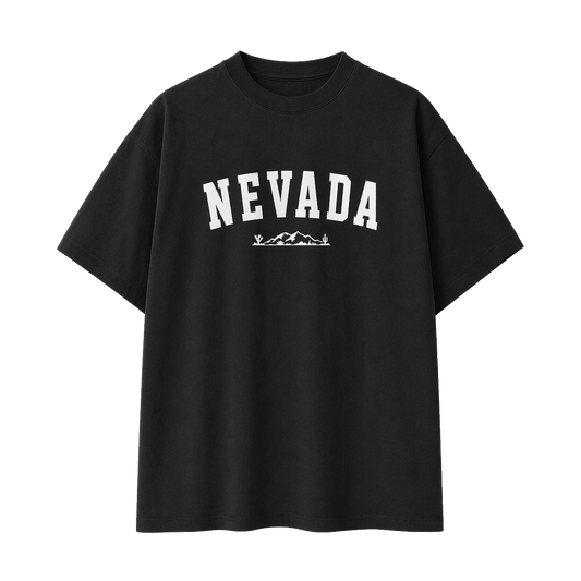 Collection 9 Nevada Essential Cotton T-Shirt - Black front