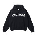 Collection 10 California Oversize Fleeced Hoodie - Black front
