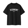 Collection 9 Vermont Essential Cotton T-Shirt - Black front
