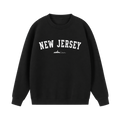 Collection 9 New Jersey Essential Heavyweight Crewneck Sweatshirt - Black front