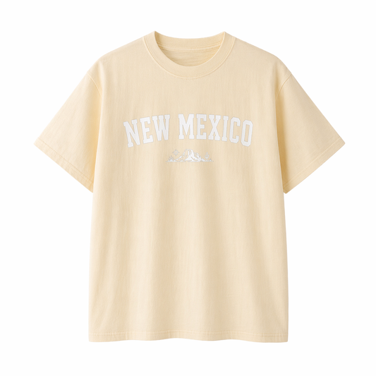 Collection 9 New Mexico Essential Cotton T-Shirt - Apricot front
