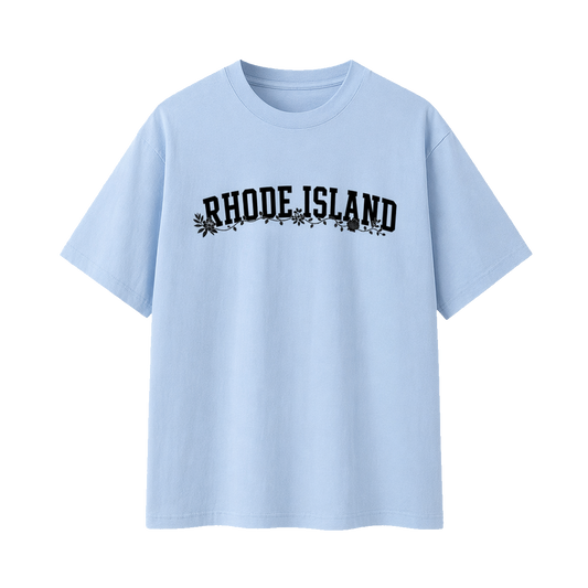 Collection 10 Rhode Island Essential Cotton T-Shirt - Light Blue front
