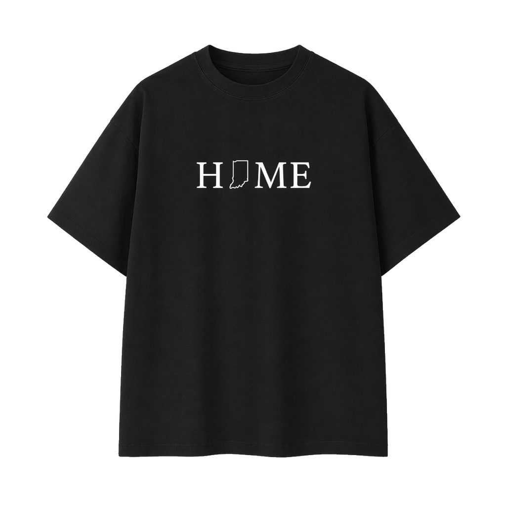 Collection 5 Indiana Essential Cotton T-Shirt - Black front