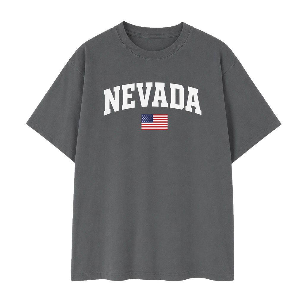 Collection 2 Nevada Essential Cotton T-Shirt - Dark Gray front