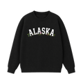 Collection 10 Alaska Essential Heavyweight Crewneck Sweatshirt - Black front