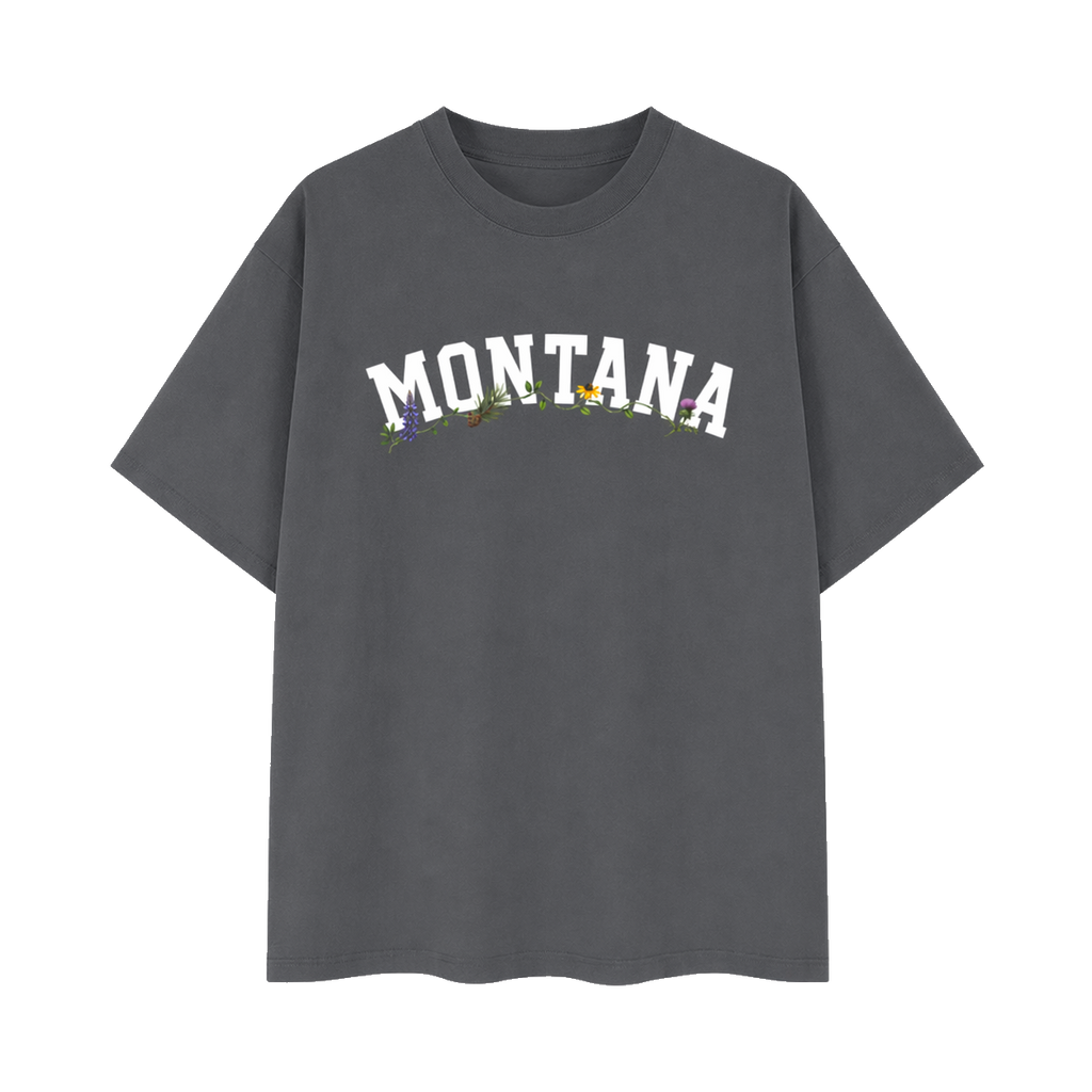 Collection 10 Montana Essential Cotton T-Shirt - Dark Gray front