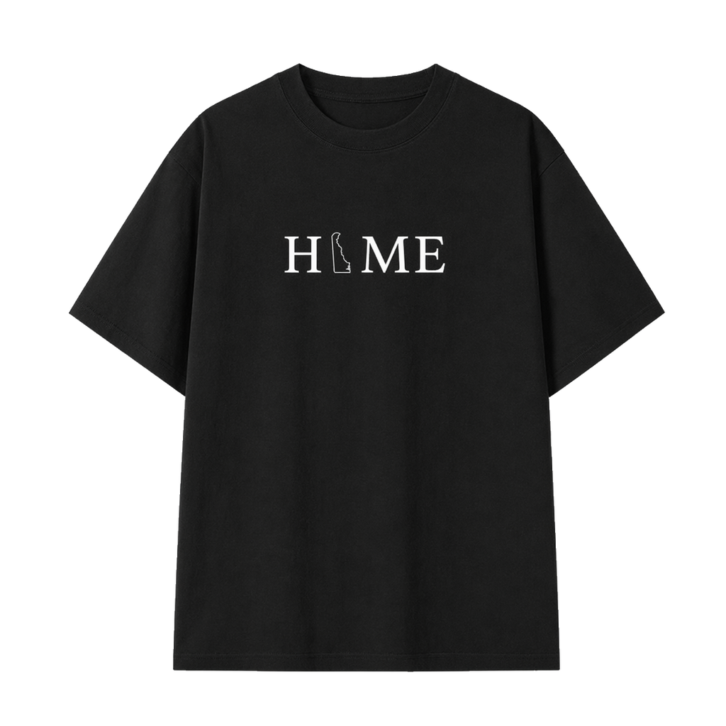 Collection 5 Delaware Essential Cotton T-Shirt - Black front