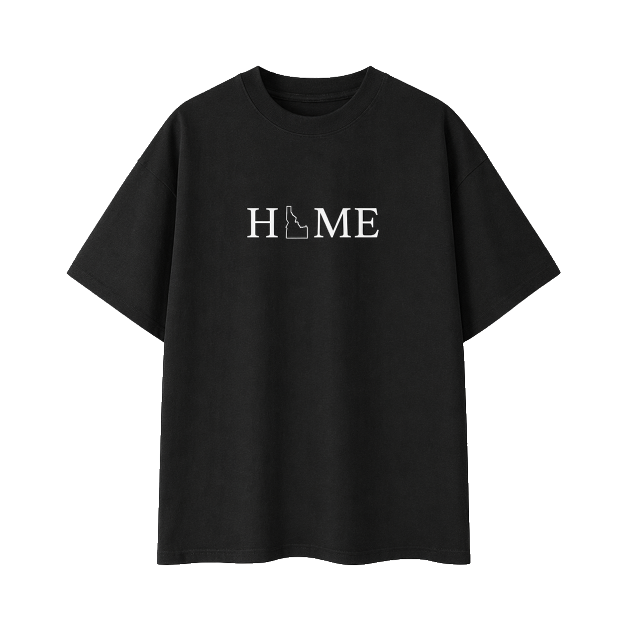 Collection 5 Idaho Essential Cotton T-Shirt - Black front