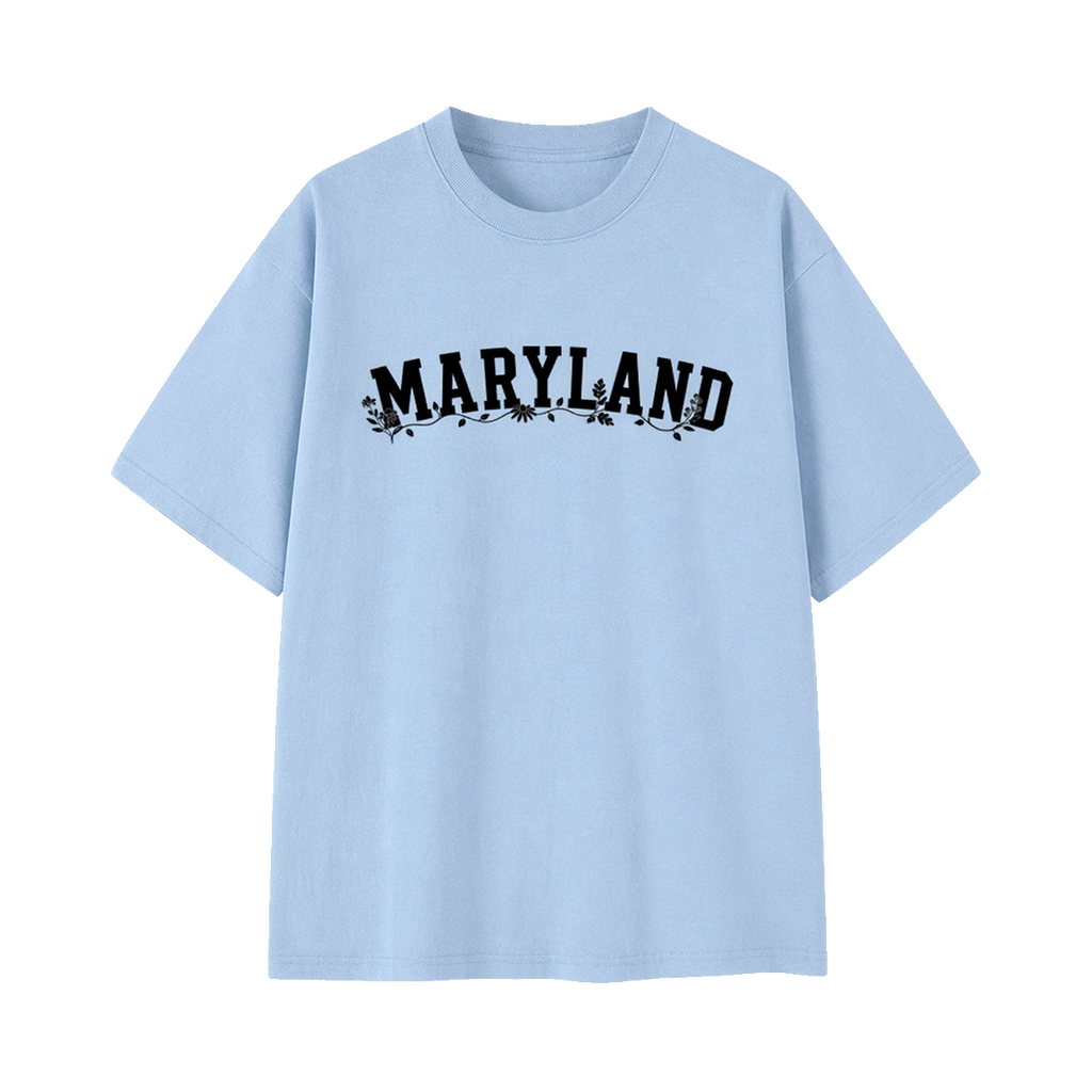 Collection 10 Maryland Essential Cotton T-Shirt - Light Blue front