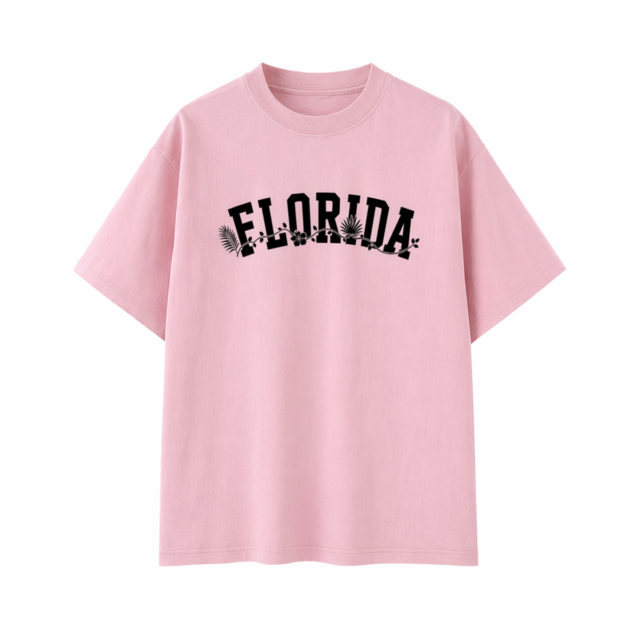Collection 10 Florida Essential Cotton T-Shirt - Pink front