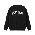Collection 9 Kentucky Essential Heavyweight Crewneck Sweatshirt - Black front