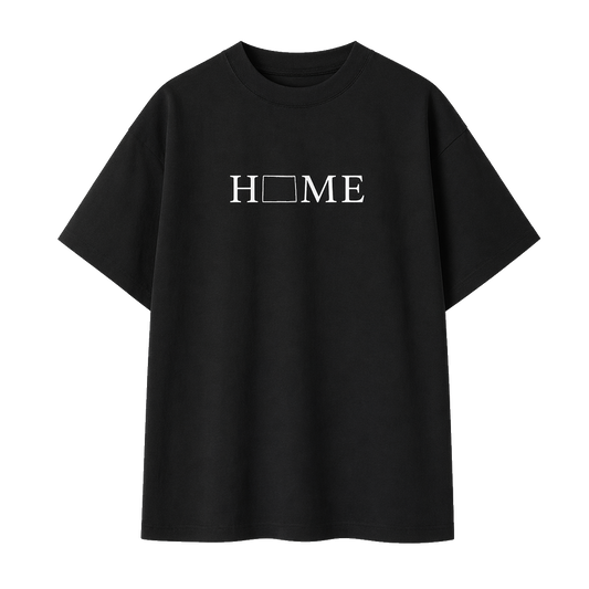 Collection 5 Wyoming Essential Cotton T-Shirt - Black front