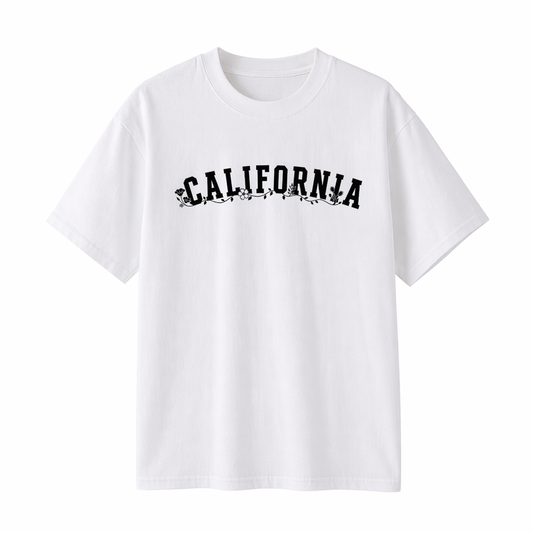 Collection 10 California Essential Cotton T-Shirt - White front