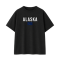 Collection 7 Alaska Essential Cotton T-Shirt - Black front