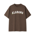 Collection 10 Alabama Essential Cotton T-Shirt - Coffee front