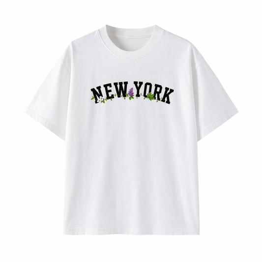 Collection 10 New York Essential Cotton T-Shirt - White front