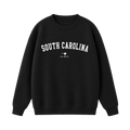 Collection 9 South Carolina Essential Heavyweight Crewneck Sweatshirt - Black front