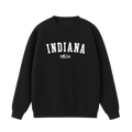 Collection 9 Indiana Essential Heavyweight Crewneck Sweatshirt - Black front