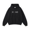 Collection 5 Nebraska Oversize Fleeced Hoodie - Black front
