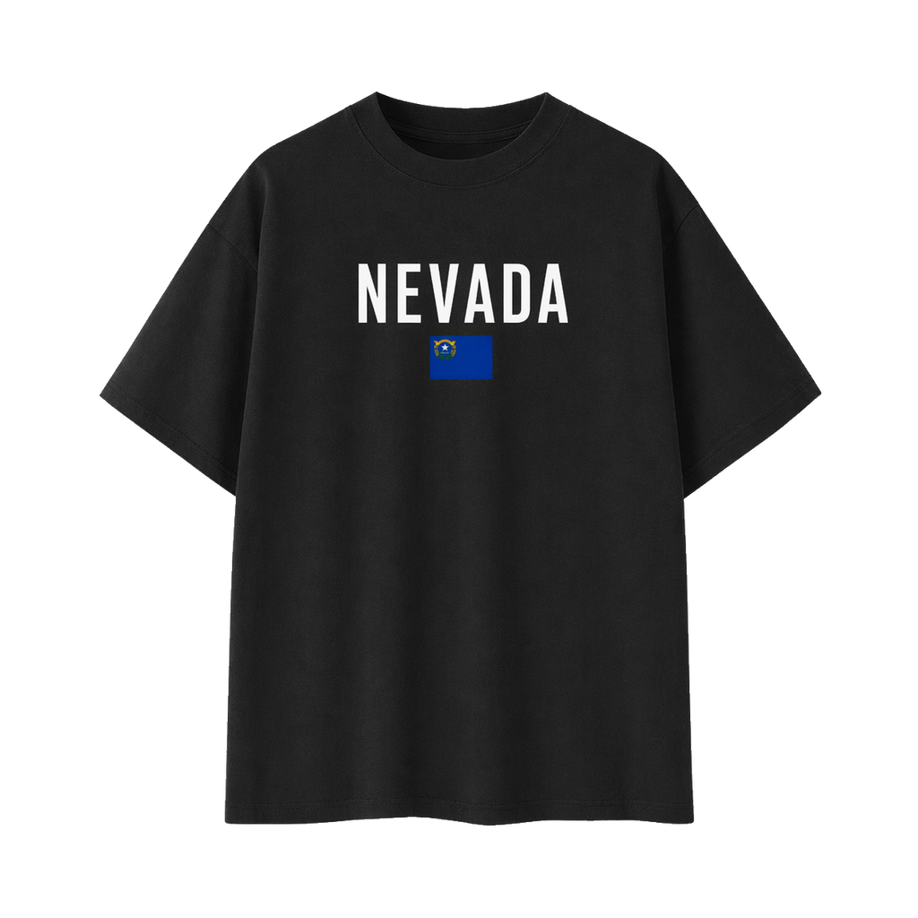 Collection 7 Nevada Essential Cotton T-Shirt - Black front
