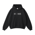Collection 5 Iowa Oversize Fleeced Hoodie - Black front