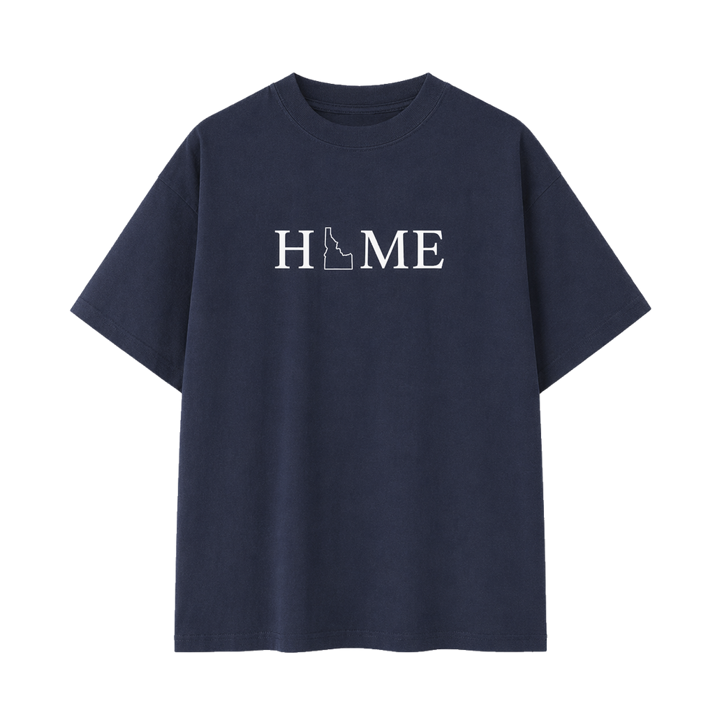 Collection 5 Idaho Essential Cotton T-Shirt - Navy Blue front
