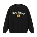 Collection 6 New Jersey Essential Heavyweight Crewneck Sweatshirt - Black front