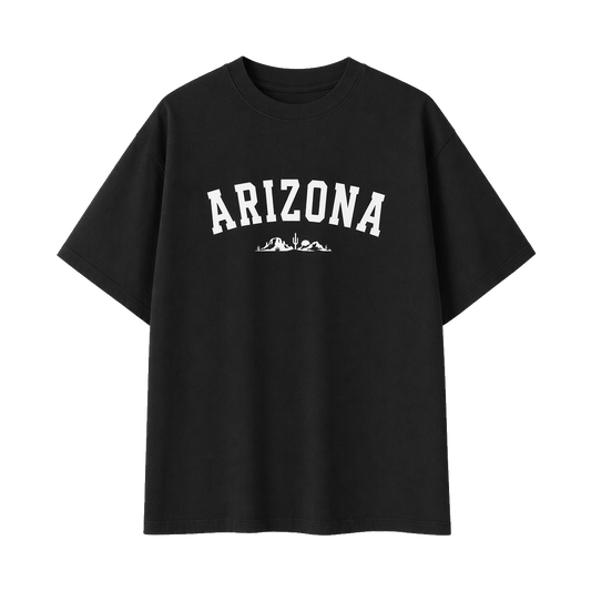 Collection 9 Arizona Essential Cotton T-Shirt - Black front
