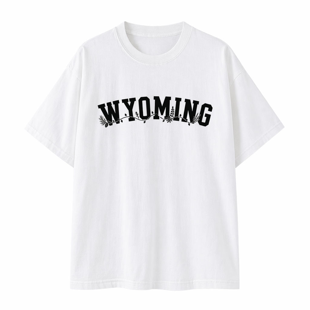 Collection 10 Wyoming Essential Cotton T-Shirt - White front