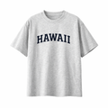 Collection 1 Hawaii Essential Cotton T-Shirt - White Gray front