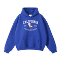 Collection 8 California Oversize Fleeced Hoodie - Klein Blue front