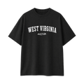 Collection 9 West Virginia Essential Cotton T-Shirt - Black front