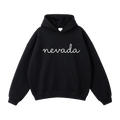 Collection 3 Nevada Oversize Fleeced Hoodie - Black front