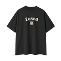 Collection 6 Iowa Essential Cotton T-Shirt - Black front