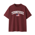 Collection 2 Tennessee Essential Cotton T-Shirt - Wine Gray front