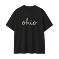 Collection 3 Ohio Essential Cotton T-Shirt - Black front