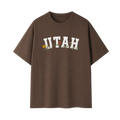 Collection 10 Utah Essential Cotton T-Shirt - Coffee front