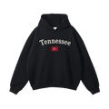 Collection 6 Tennessee Oversize Fleeced Hoodie - Black front