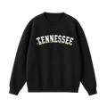 Collection 10 Tennessee Essential Heavyweight Crewneck Sweatshirt - Black front