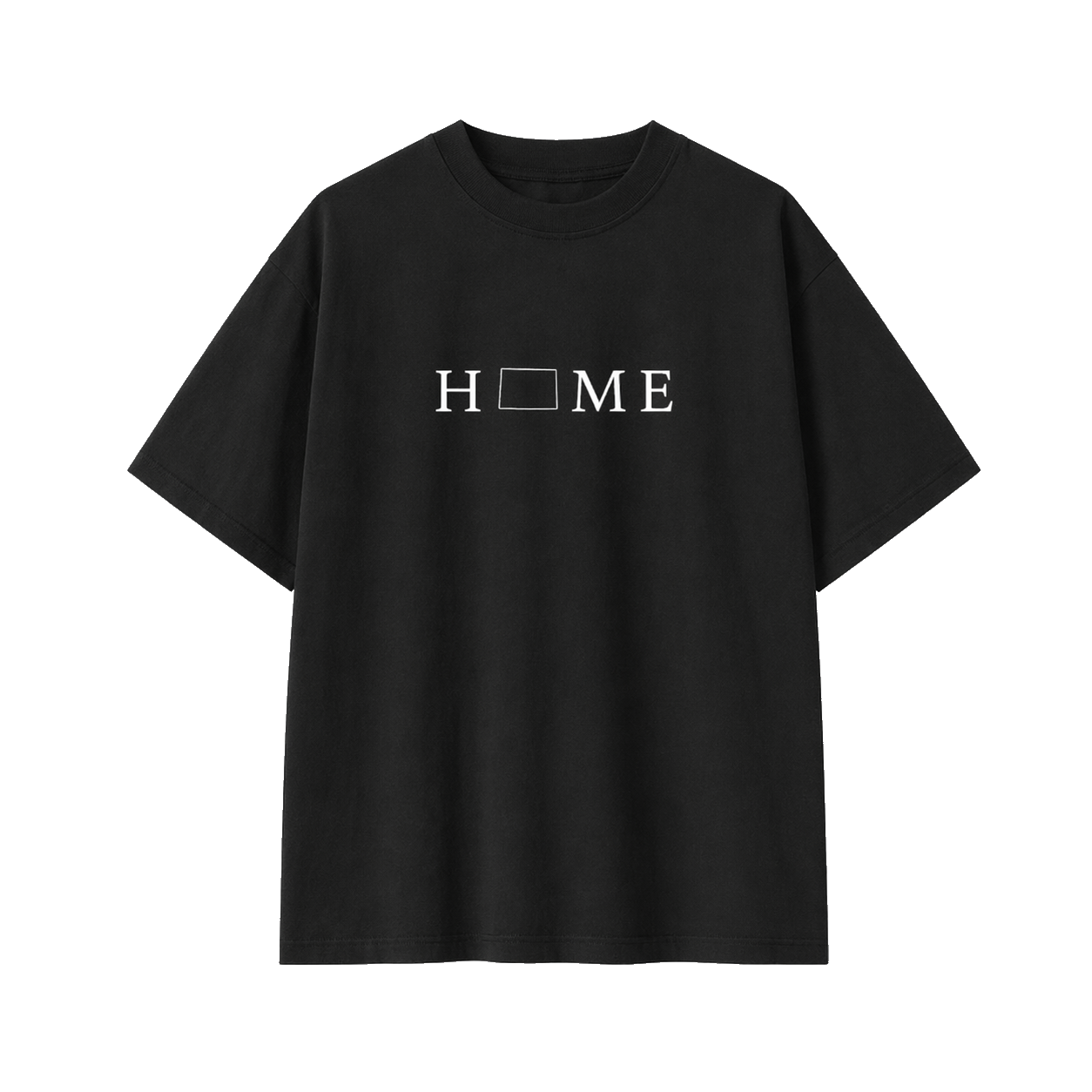 Collection 5 Colorado Essential Cotton T-Shirt - Black front