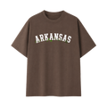 Collection 10 Arkansas Essential Cotton T-Shirt - Coffee front