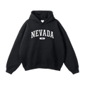 Collection 4 Nevada Oversize Fleeced Hoodie - Black front