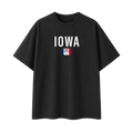 Collection 7 Iowa Essential Cotton T-Shirt - Black front