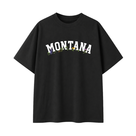 Collection 10 Montana Essential Cotton T-Shirt - Black front