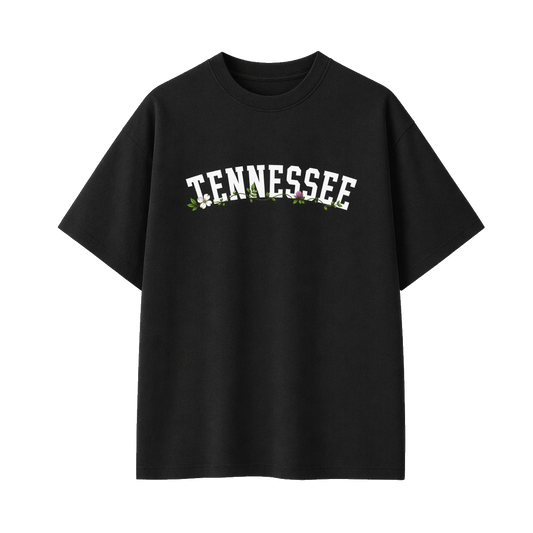 Collection 10 Tennessee Essential Cotton T-Shirt - Black front