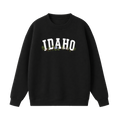 Collection 10 Idaho Essential Heavyweight Crewneck Sweatshirt - Black front