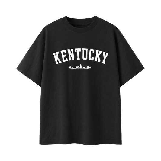 Collection 9 Kentucky Essential Cotton T-Shirt - Black front